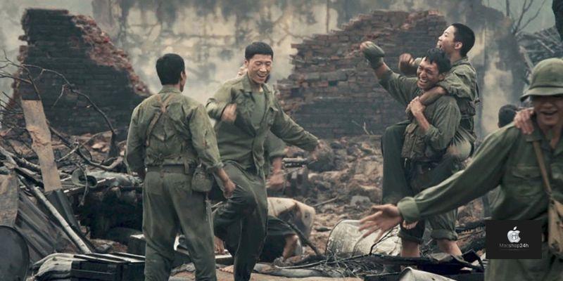 Vẻ đẹp tâm hồn người lính được tái hiện cụ thể