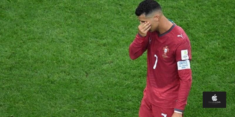 Cristiano Ronaldo rời sân sau trận đấu cuối cùng tại World Cup 2026