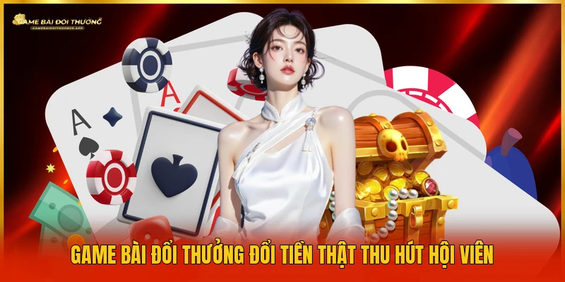 Game bài đổi thưởng đổi tiền thật thu hút hội viên