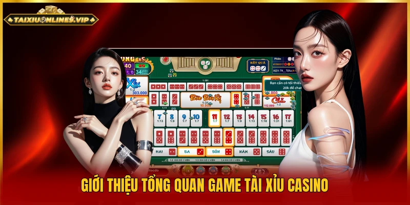 Giới thiệu tổng quan game Tài Xỉu casino